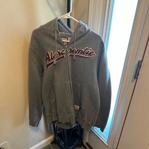 Abercrombie zip up hoodie XL